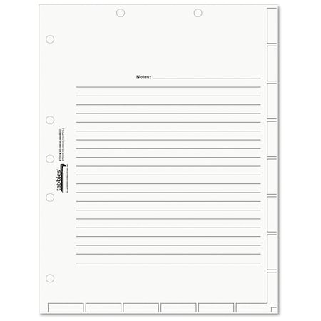 Tabbies Medical Chart Divider Sheet 8-1/2 x 11", PK400 54520